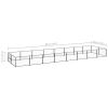 Dog Kennel Black 172.2 ftÂ¬â‰¤ Steel - Black