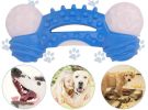 Dog Toys Dog Chew Toy Durable for Aggressive Chewers Teeth Cleaning, Safe Bite Resistant - pink