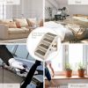 Collapsible Plastic Pet Stairs 4 Step Ladder for Small Dog and Cats - Beige