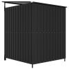 Outdoor Dog Kennel 52.4"x52.4"x64.6" - Grey