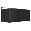 Outdoor Dog Kennel 99.6"x52.4"x45.7" - Grey