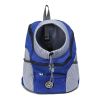 Pet Dog Carrier Bag Carrier For Dogs Backpack Out Double Shoulder Portable Travel Backpack Outdoor Dog Carrier Bag Travel Set - Blue - S for 0-5kg