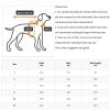 Pet Cotton Coat; Waterproof Warm Dog Jacket; Winter Dog Coat For Small Medium Large Dogs - Blue - M