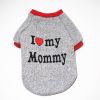 Letter Print Pet Sweater For Dog & Cat; Warm Dog Sweater Soft Cat Sweatshirt; Winter Pet Apparel - Dark Grey - S