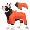 Pet Cotton Coat; Waterproof Warm Dog Jacket; Winter Dog Coat For Small Medium Large Dogs - Yellow - M