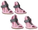 Sporty-Supportive Mesh Pet Sandals Shoes - Set Of 4 - Large