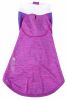 Pet Life Active 'Chewitt Wagassy' 4-Way Stretch Performance Long Sleeve Dog T-Shirt - Purple - X-Small