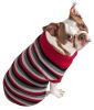 Polo-Casual Lounge Cable Knit Designer Turtle Neck Dog Sweater - Medium