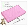 Indoor And Outdoor Easy Clean Double Layer Mats Cat Litter Mat - Pink - EVA