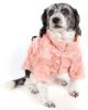 Pink-Mink' Luxury Designer Pet Coat - Medium