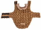 Pet Life Luxe 'Furpaw' Shaggy Elegant Designer Dog Coat Jacket - Small