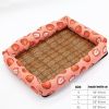 Four Seasons Universal Cool Pad Nest Large And Medium Dog Nest Cat Nest Washable Non-stick Hair Comfortable And Cool - Strawberry - S