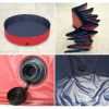 Dog Pool, 160*30/120*30 Foldable Large and Small Dog Pool, Dog Bath, 100% Safe & Non Toxic Kid's Rigid Pool - 160*30