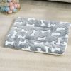 1pc Pet Bed Mat; Thickened Cat And Dog Sleeping Pad; Warm Double-sided Blanket Kennel - M+XL