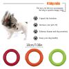 Dog Training Toys; Outdoor Floating Flying Dog Disc Interactive Play Tool; Suitable For Dogs - Red-18cm