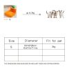 Pet Bed For Dog & Cat; Carrot Shaped Cat Bed; Adorable Dog Bed For Indoor Dogs; Cute Dog Sofa - Orange