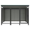 Outdoor Dog Kennel 76"x52.4"x45.7" - Green