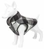 Pet Life 'Black Boxer' Classical Plaided Insulated Dog Coat Jacket - X-Large