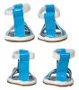 Buckle-Supportive Pvc Waterproof Pet Sandals Shoes - Set Of 4 - Small