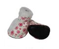 Fashion Plush Premium Fur-Comfort Pvc Waterproof Supportive Pet Shoes - X-Small