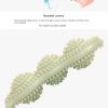 Dog Pea Nibbling Teeth Grinding Toy Eco-friendly TPR Pea Grinding Stick Puzzle Training dog toy - Pink