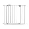 Easy Walk Thru Pet Gate Safety Gate Durability Dog Gate For House, Stairs, Doorways, Fits Openings 29.5" to 32" - white