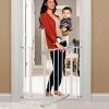 Easy Assembly Pet Gate Safety Gate Durability Dog Gate For House Stairs Doorways - Default