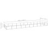 Dog Kennel Silver 322.9 ftÂ¬â‰¤ Steel - Silver