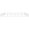 Dog Kennel Silver 688.9 ftÂ¬â‰¤ Steel - Silver
