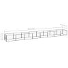 Dog Kennel Black 86.1 ftÂ¬â‰¤ Steel - Black