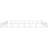 Dog Kennel Silver 516.7 ftÂ¬â‰¤ Steel - Silver