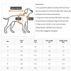 Camouflage Red Pattern Reflective Chest Harness With Traction Buckle Zipper Pet Cotton Clothes - Red - L