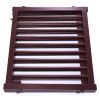 24 inch Pet Fence Suitable For Indoor Use Log Environmental Protection Material - Brown - brown