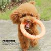 Dog Training Toys; Outdoor Floating Flying Dog Disc Interactive Play Tool; Suitable For Dogs - Orange-18cm