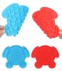 Dog Lick Mat for Anxiety Dog Lick Pad Feeder Lick Mat Wall-Mount Alternative for Slow Feeder Dog Pet Wall-Mount Lick Pad for Medium and Adult Dog - re