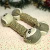 1pc Bone Shaped Cotton Rope Dog Chewing Toy; Dog Chew Toy - Cotton Rope