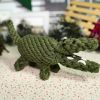 Natural Jute Dog Chewing Rope For Dental Tough With Cute Animals Fruit Eco-Friendly Knot - Duck