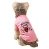 Pet Dog Halloween Cosplay Crewneck Bull T-shirts - Pink bullL