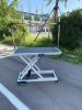 super Deluxe electric pet grooming table; 110V/220V professional groomer recommend height adjust from 8 up to 36inch - as pic