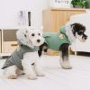 Touchdog 'Eskimo-Swag' Duck-Down Parka Dog Coat - Brown - Large