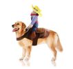 Pet Life 'Yeepaw' Cowboy Pet Holiday Dog Costume - Brown - X-Small