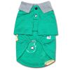 Touchdog 'Arubark' Caribbean Style Dog Polo T-Shirt - Green - Medium