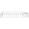 Dog Kennel Silver 247.5 ftÂ¬â‰¤ Steel - Silver