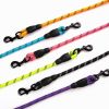 Strong Dog Leash with Zipper Pouch;  Comfortable Padded Handle and Highly Reflective Threads Dog Leashes for Small Medium and Large Dogs - Red