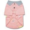 Touchdog 'Arubark' Caribbean Style Dog Polo T-Shirt - Peach - Small