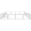 Dog Kennel Silver 344.4 ftÂ¬â‰¤ Steel - Silver