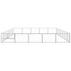 Dog Kennel Silver 376.7 ftÂ¬â‰¤ Steel - Silver