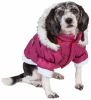 Metallic Fashion Pet Parka Coat - X-Small