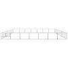 Dog Kennel Silver 678.1 ftÂ¬â‰¤ Steel - Silver