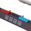 4 Way Pet Cat Puppy Dog Magnetic Lock Lockable Safe Flap Door Gate Frame S M L XL - S - Browm